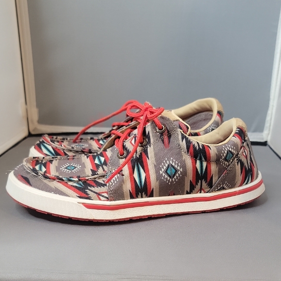 Shoes - Twisted X Women's Kicks Red Multi 6.5